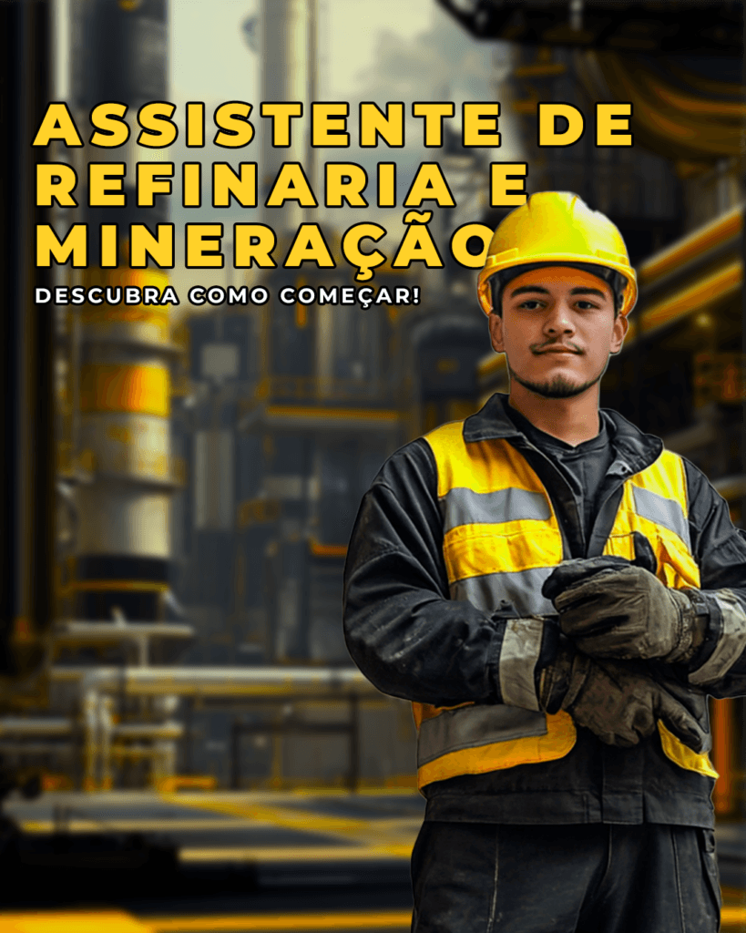 Curso Assistente de Refinaria e Mineração - Descubra como começar